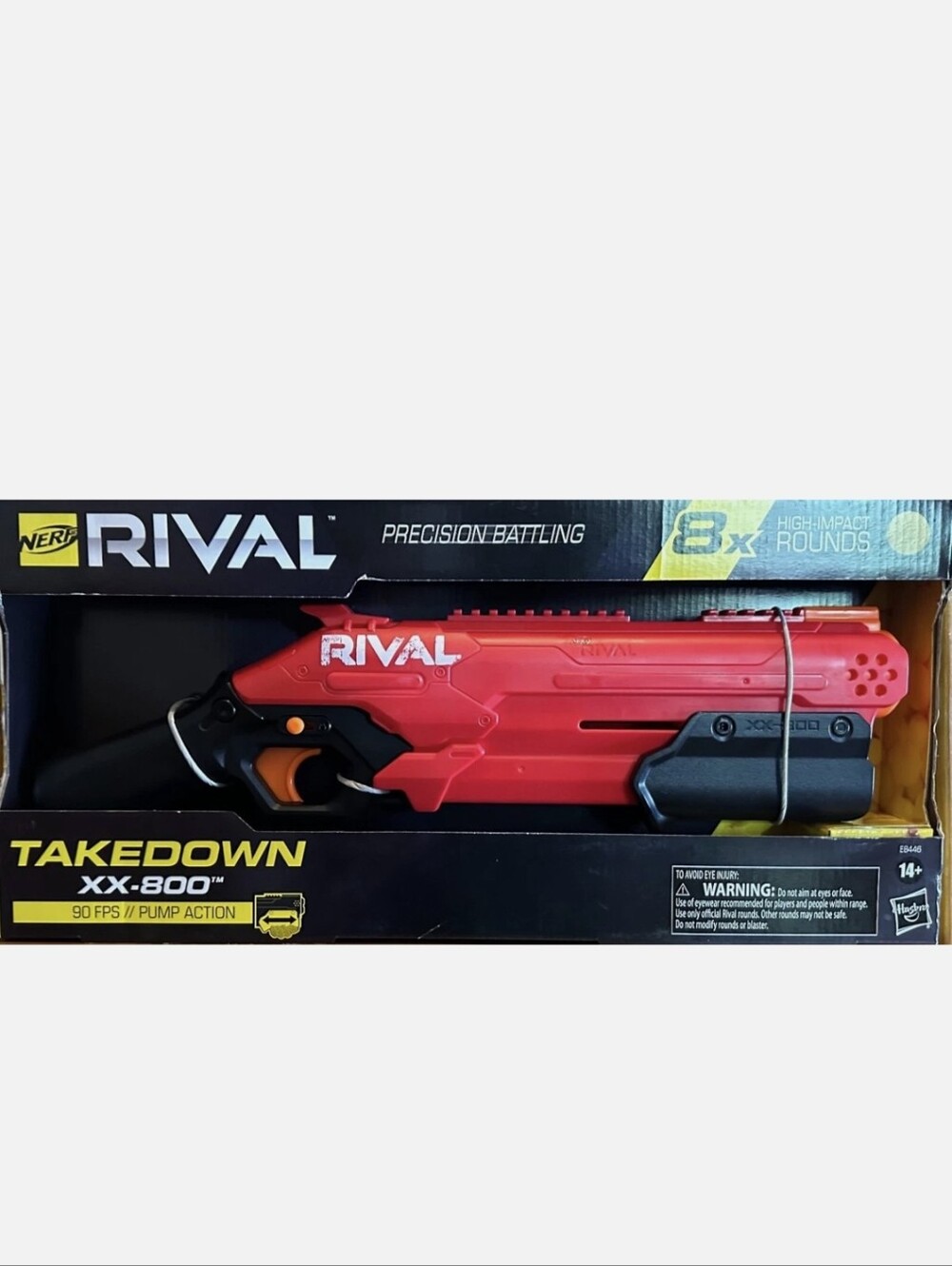 Hasbro Nerf Rival Takedown XX-800 Blaster- Red (IN BOX)